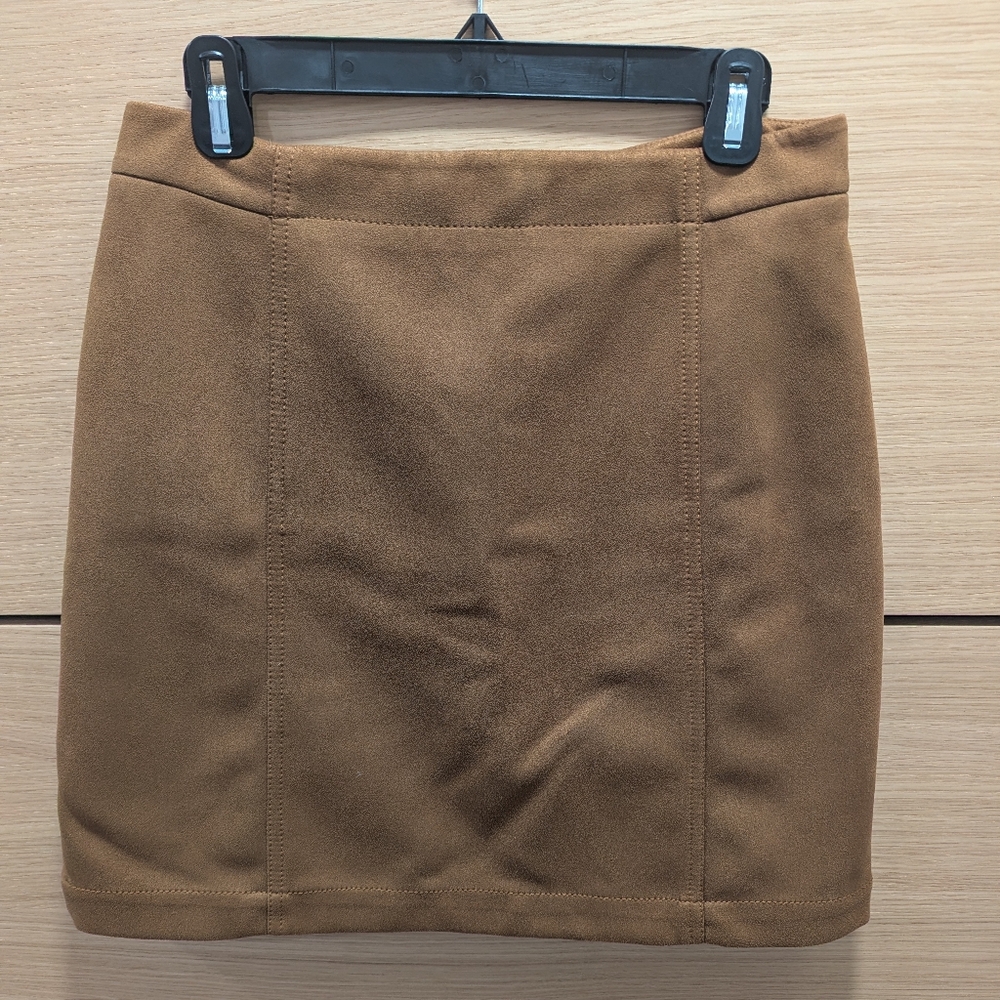 Ann Taylor Tan Mini Skirt